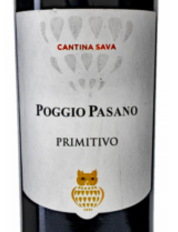 Cantina Sava Primitivo Poggio Pasano